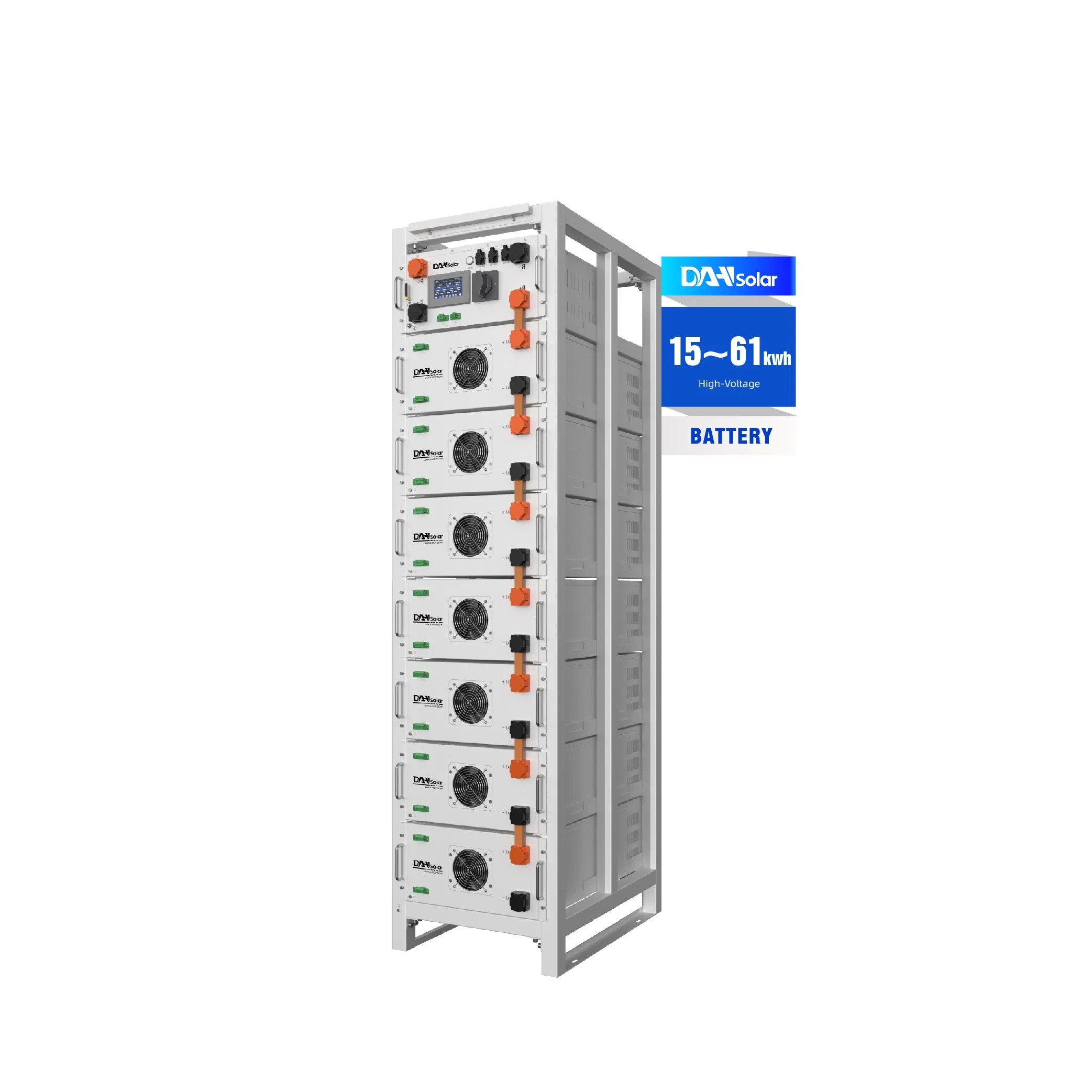 High Voltage Stacked 100V to 600V 100ah LiFePO4 Batteries Reliable Commercial Industrial Uninterrupted Backup Power
