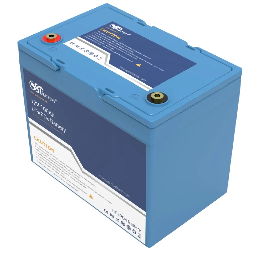 Popular Economical High-Temperature Resistant Recyclable LFP 12V100A LiFePO4 Lithium Ion Battery Materials for Fishing