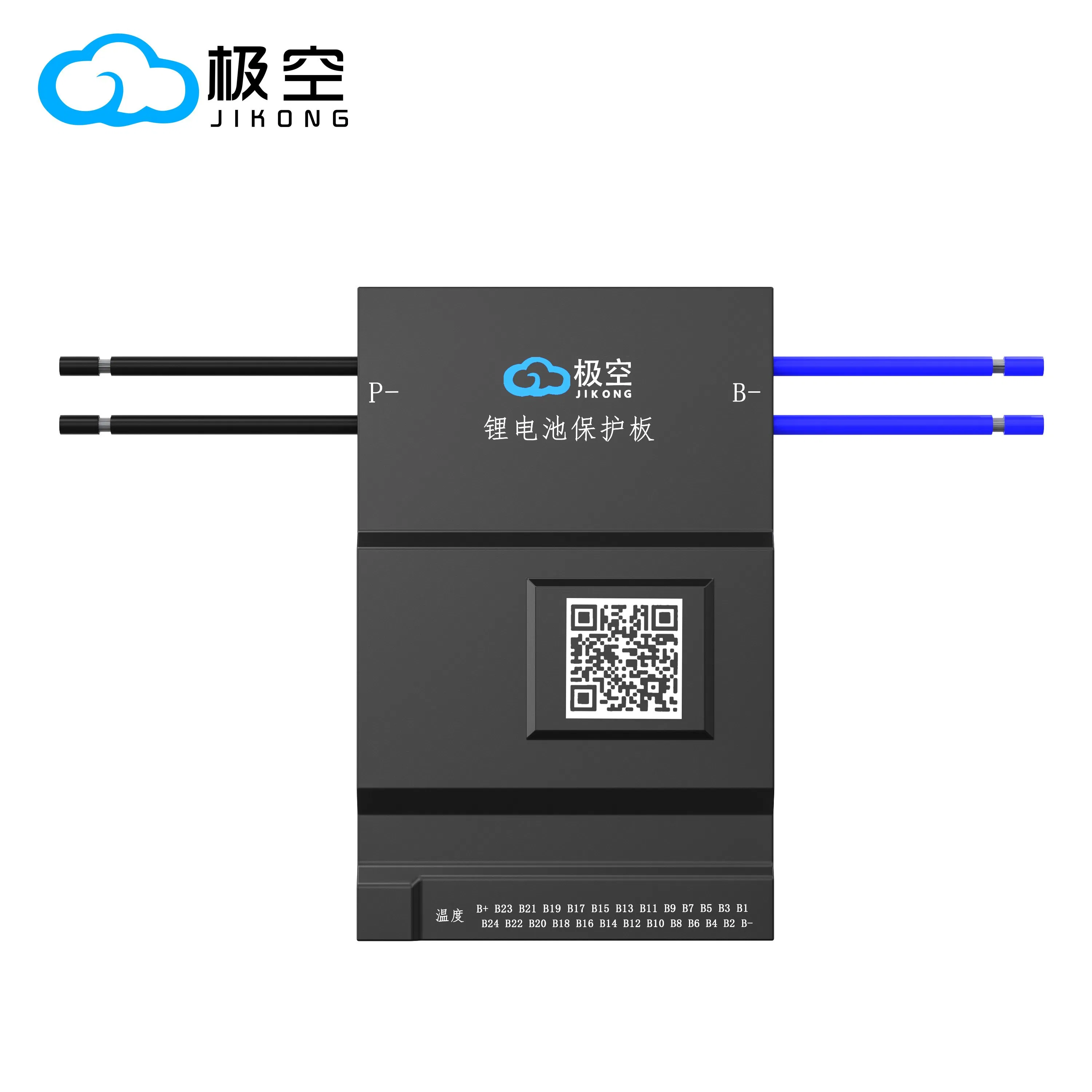 Jikong Smart BMS 8s 16s 24s 100A 200A Li-ion LiFePO4 Lto BMS 18650 Batteries BMS Smart Battery Management System UPS