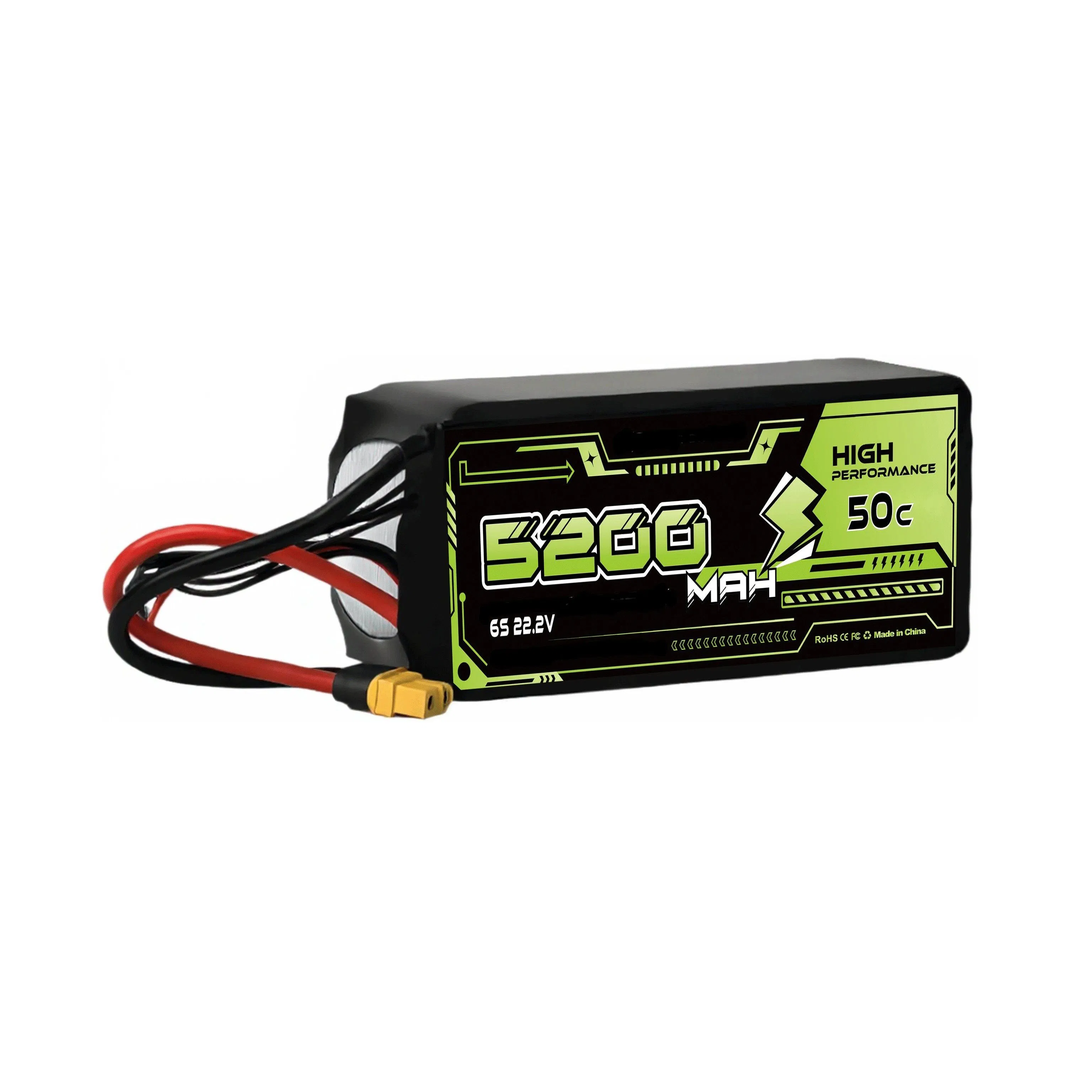 Drone 45c-5700mAh Temperature-Resistant Fpv Racing High Discharge Rate Lipo Battery