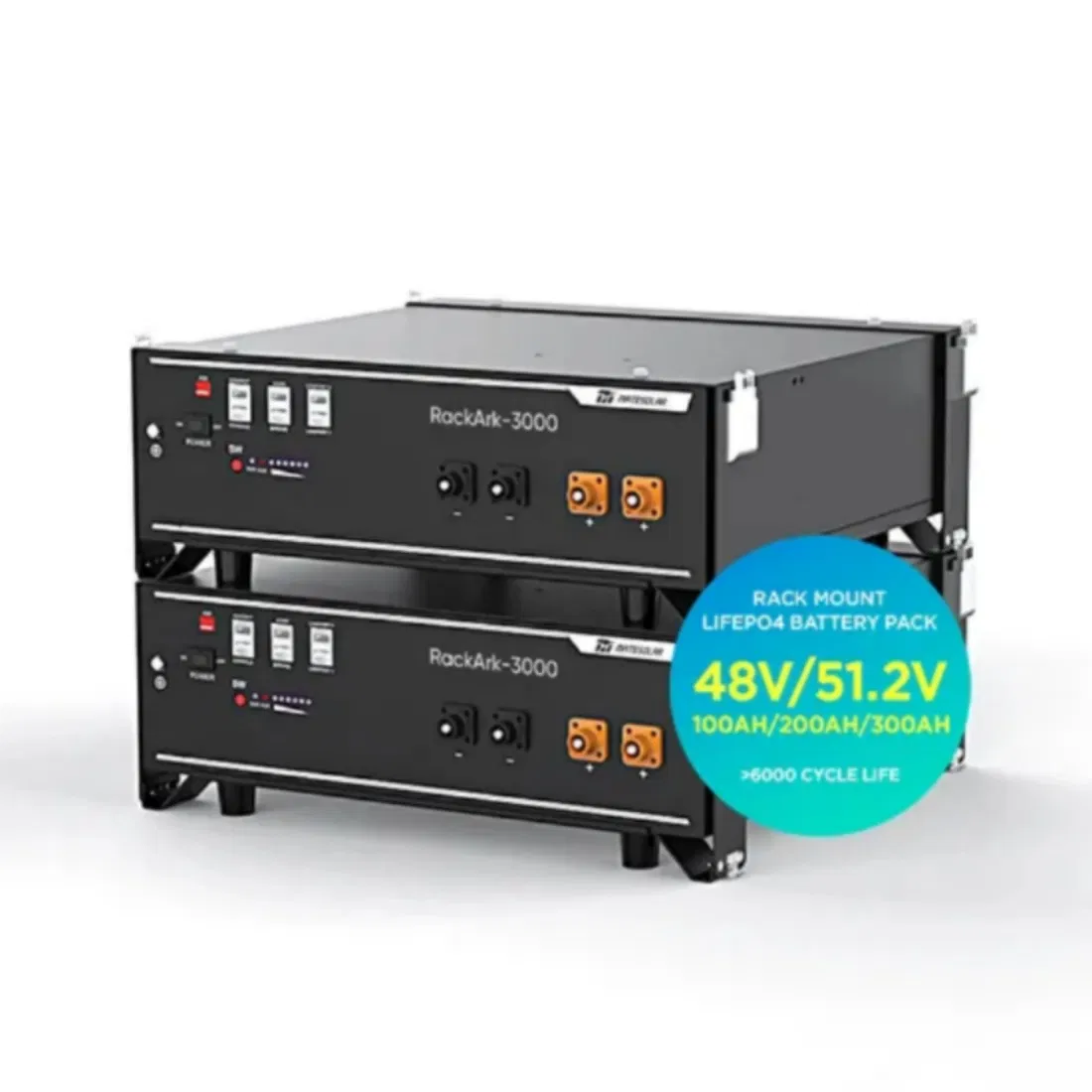 Heavy Duty Stable Output Rack Mounted Battery for Industrial Backup Power