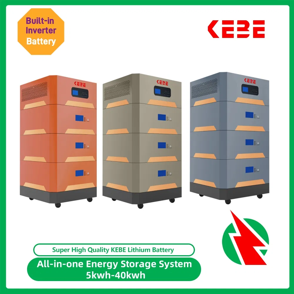 All in One Ess 10kwh20kwh30kwh40kwh50kwh LiFePO4 Battery Stacked Pack 10kw Built-in Inverter Integration Home Solar Power System