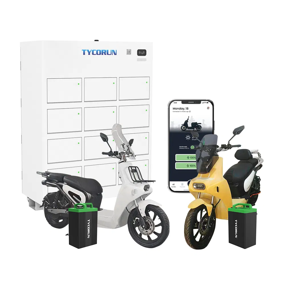 Tycorun Lithium Battery Swap System Station Charging Cabinet Battery Swap Cabinet