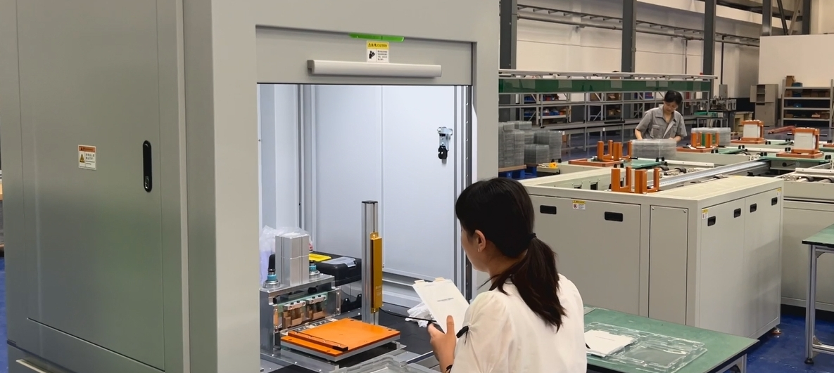 China Factory Assembly Automated Pouch Module EV Battery Pack Fabrication