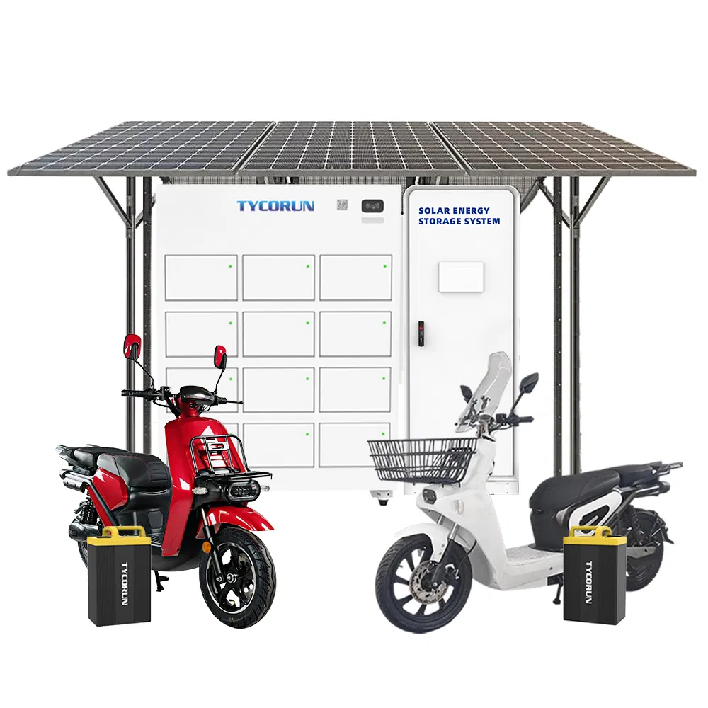 Tycorun OEM/ODM Electric-Motorcycle Public Power Exchange Battery Swap System Station with APP