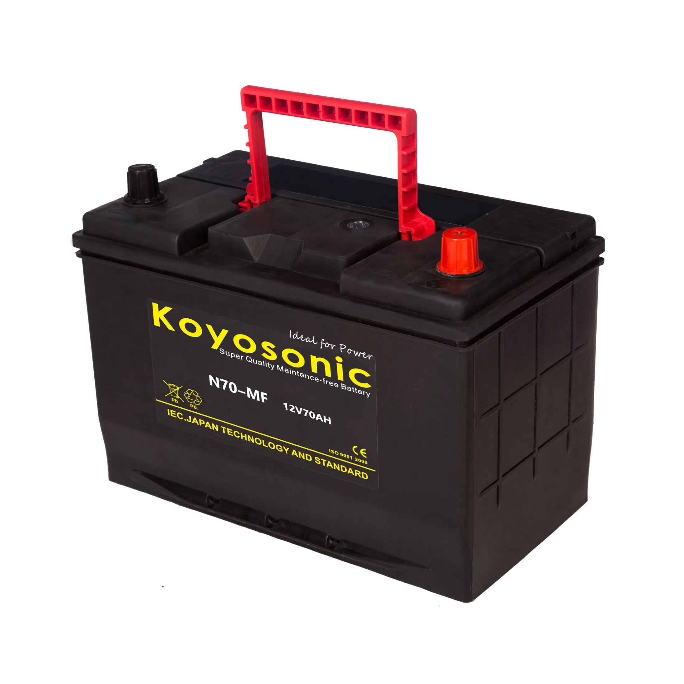 Car Battery 12V 45ah Maintenance Free Lead Acid Automotive Battery N45 Auto Battery Car Starting