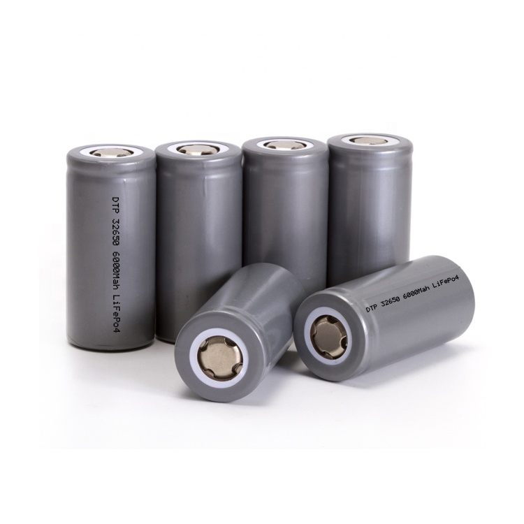 32650 32700 Cylindrical LiFePO4 Battery Cell 3.2V 5000mAh 6000mAh Lithium Iron Phosphate Battery