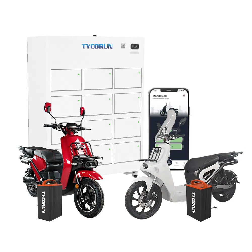 Tycorun Car Battery Swapping Cabinet Battery Charging Swap System Station