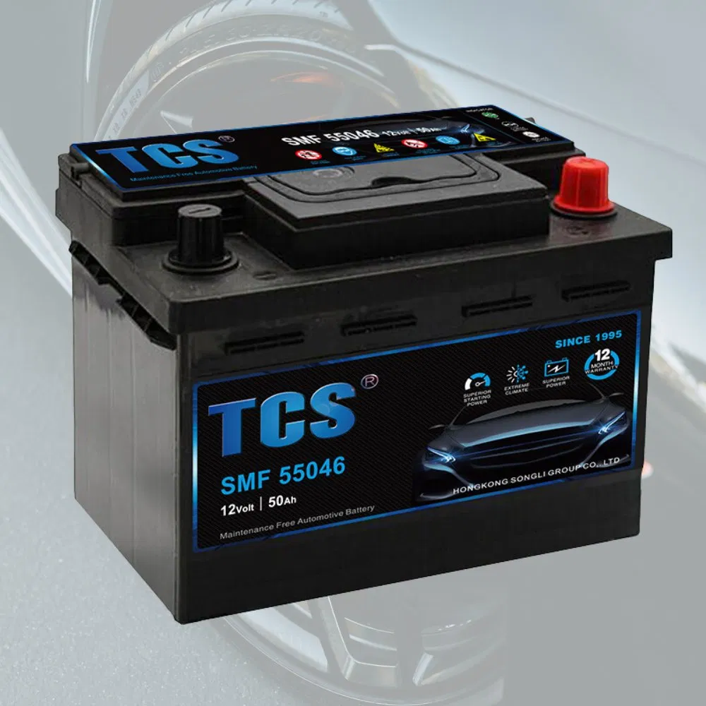 High Temperature Resistant 55046Mf Din European Vehicles/Car 440 Cca 40 Ah 12 Volt Lead Acid Battery