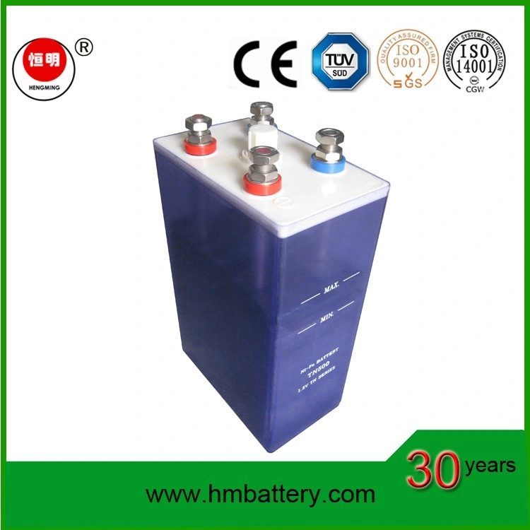 1.2V/200ah 500ah Nickel Iron Battery Industrial-Energy-Storage UPS/Backup Solar-Panel-Power-Battery