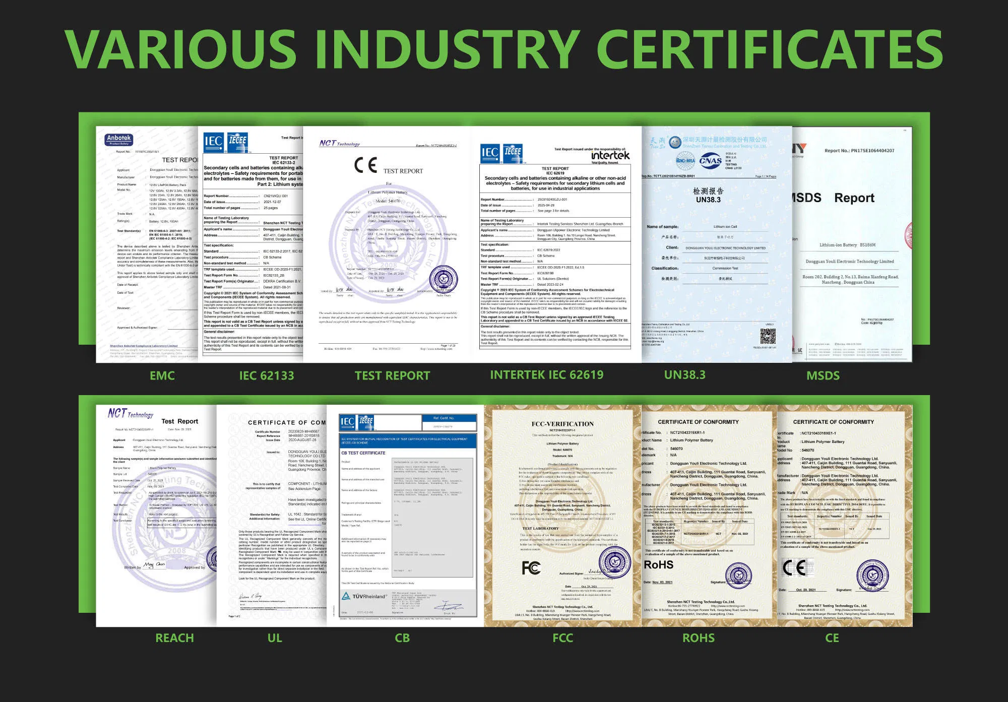 Uli Lithium Iron Phosphate Grade a Cylindrical 32140 15ah 3.2V LiFePO4 32140fs Li-ion Battery for 48V 72V E-Bike Scooter