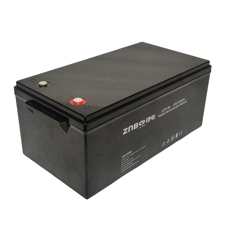 24V 100ah LiFePO4 Lithium Iron Phosphate Battery