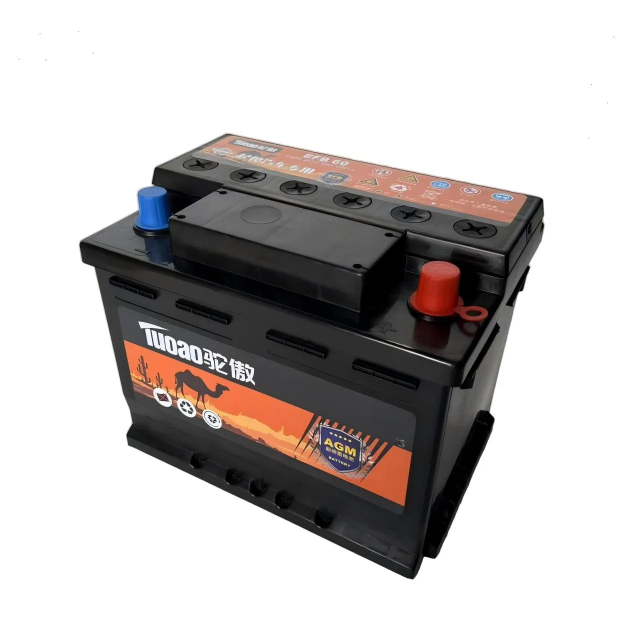 12V Efb60 60ah Lead Acid Car Battery for Automotive Starting Auto Battery