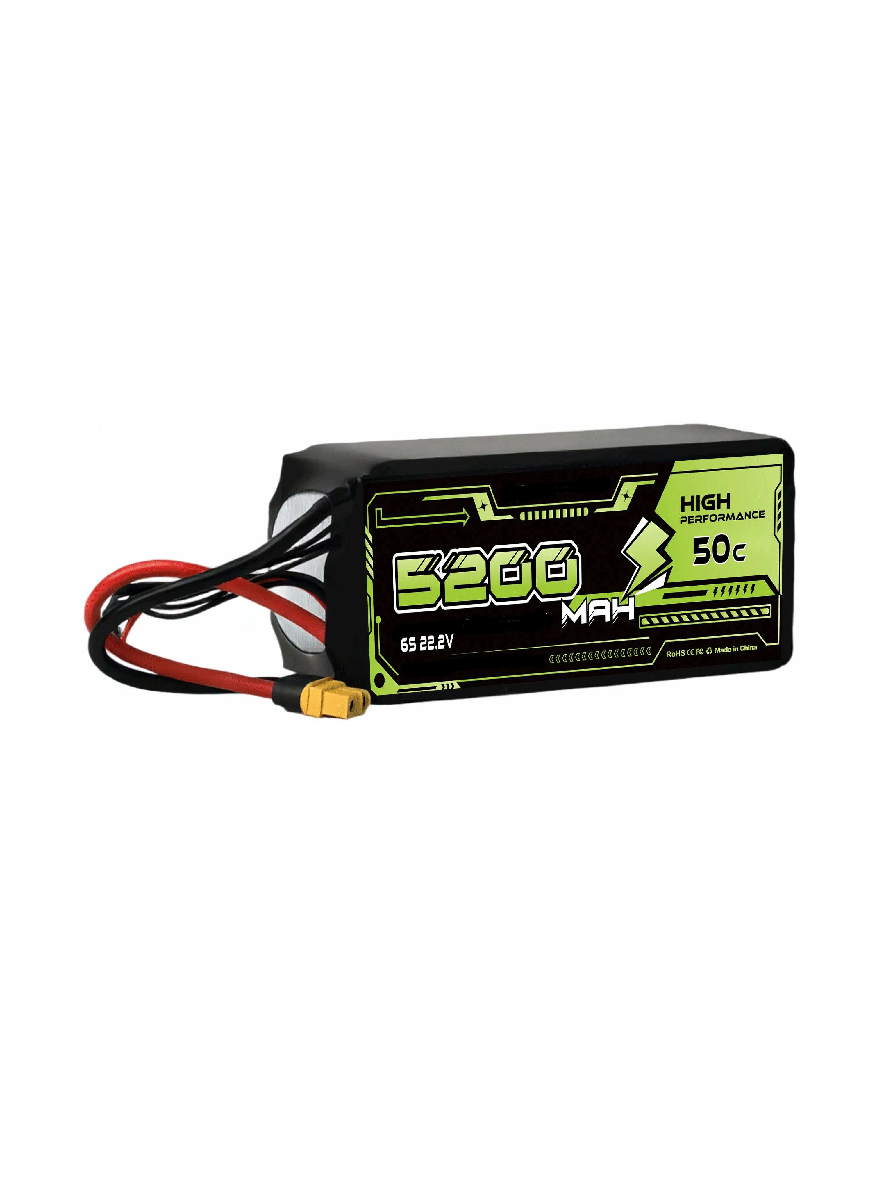 Drone 45c-5200mAh Temperature-Resistant Fpv Racing High Discharge Rate Lipo Battery