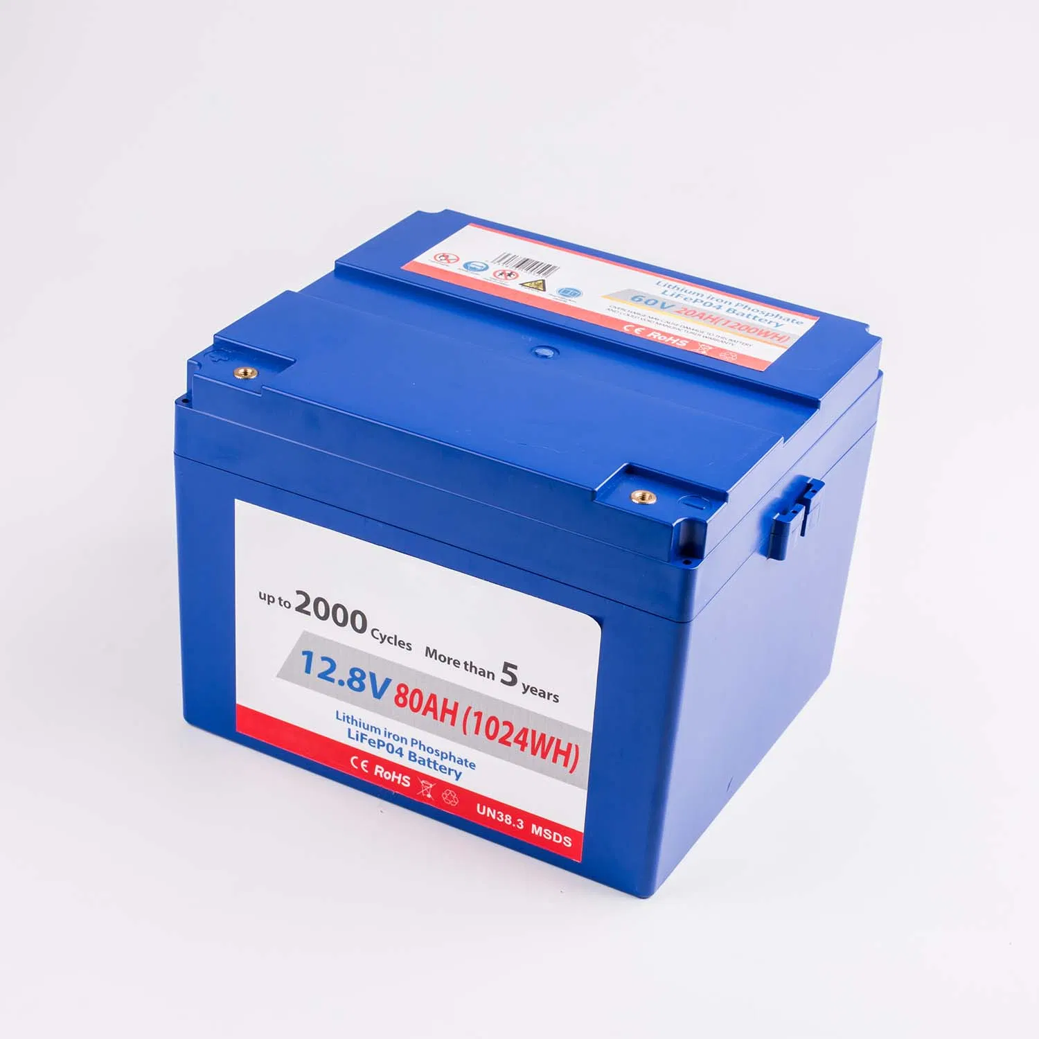 High Performance 12.8V 7-30ah LiFePO4 Battery for Industrial UPS Data Center Backup Power Lead Acid Alternative