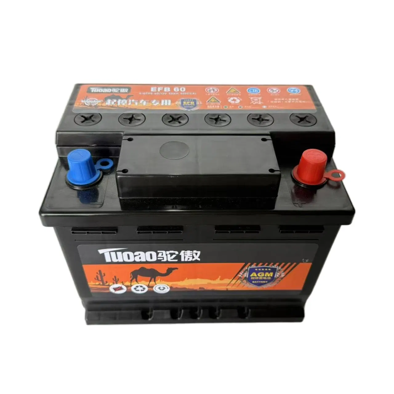 12V Efb60 60ah Lead Acid Car Battery for Automotive Starting Auto Battery