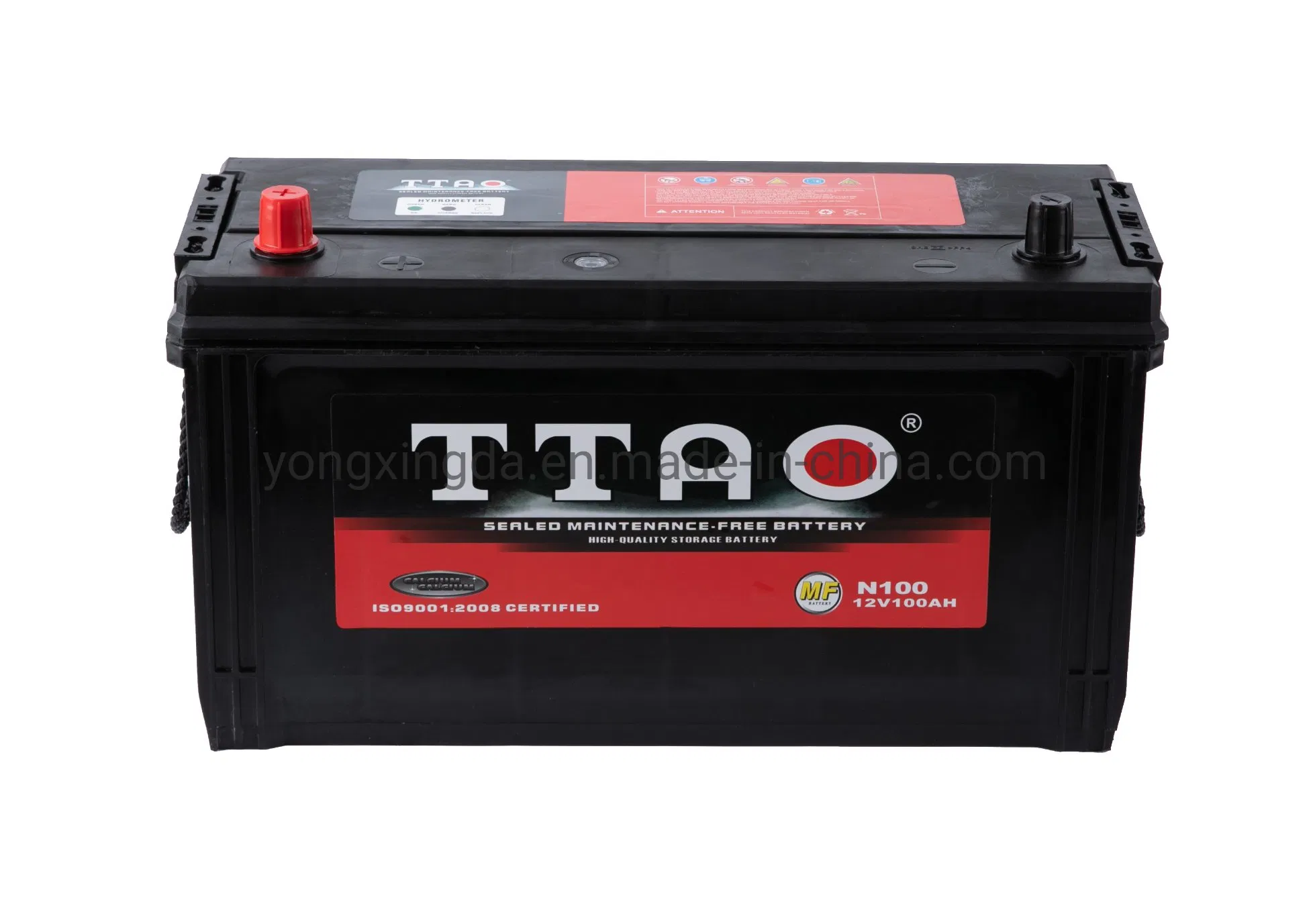 N100 Japan JIS Standard Maintenance-Free Automotive Battery for SUV Car Starting 12V 100ah Rechargeable Power Bank Battery