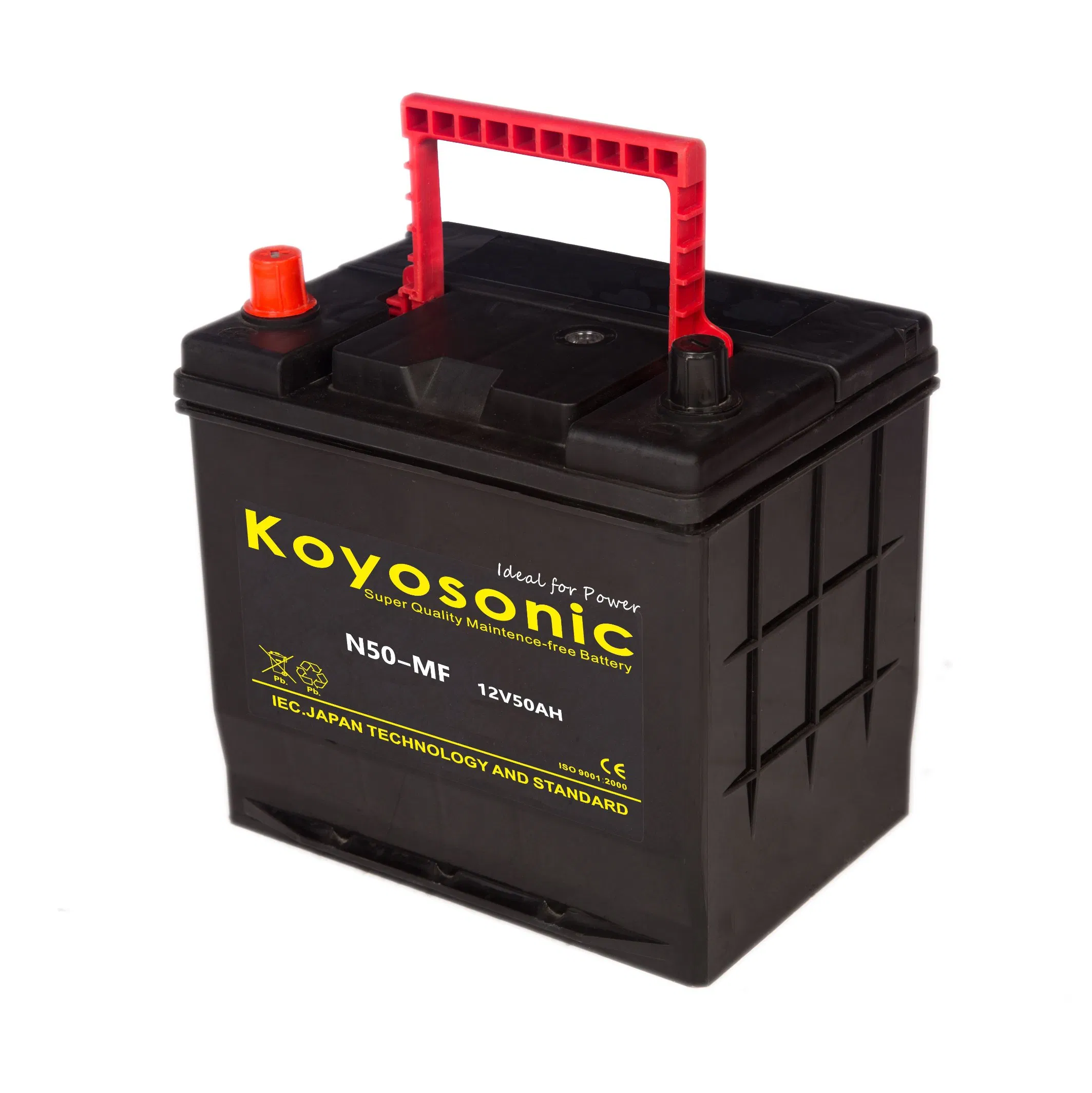 Car Battery 12V 45ah Maintenance Free Lead Acid Automotive Battery N45 Auto Battery Car Starting