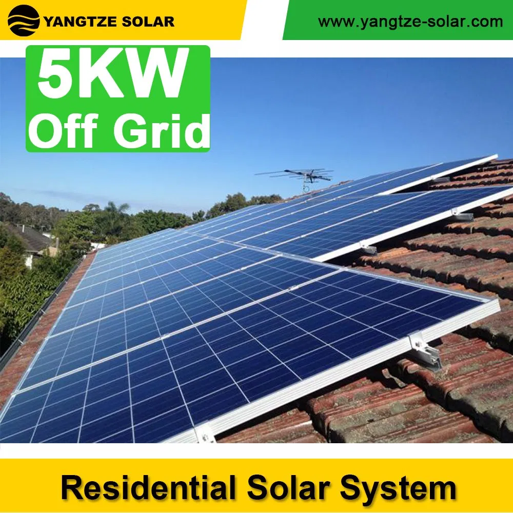 Yangtze 5kVA off Grid Solar System batteries for Car Charging System