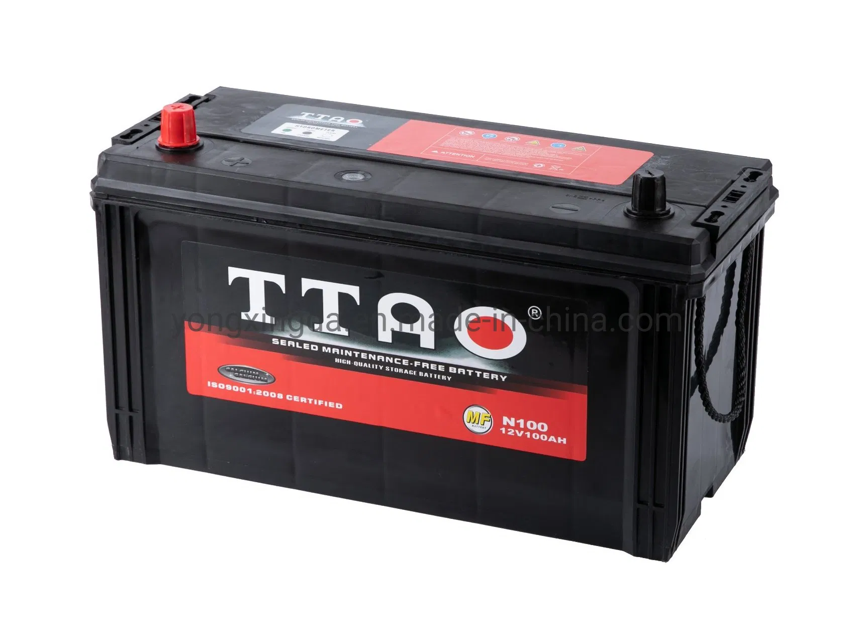 N100 Japan JIS Standard Maintenance-Free Automotive Battery for SUV Car Starting 12V 100ah Rechargeable Power Bank Battery