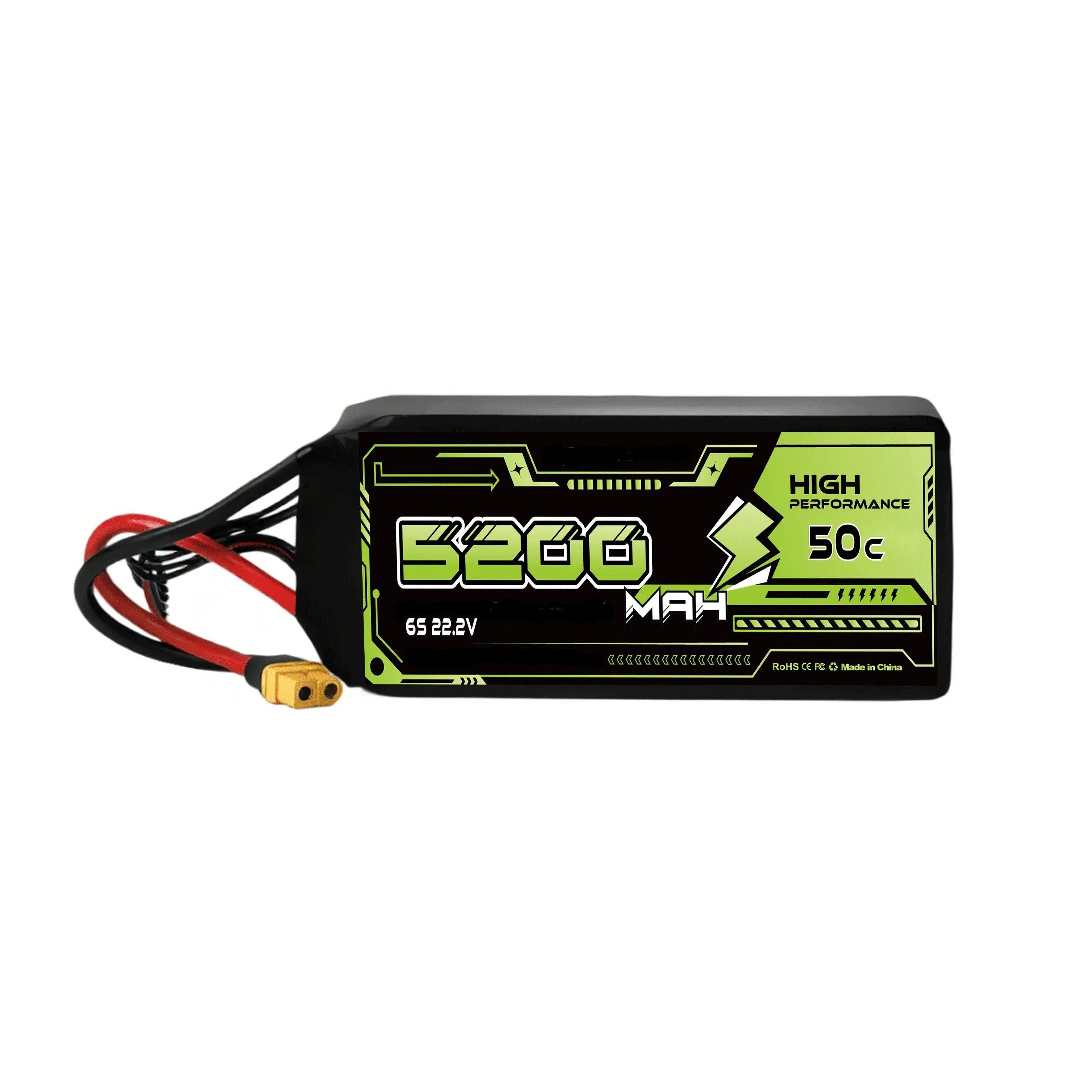 Drone 45c-5700mAh Temperature-Resistant Fpv Racing High Discharge Rate Lipo Battery