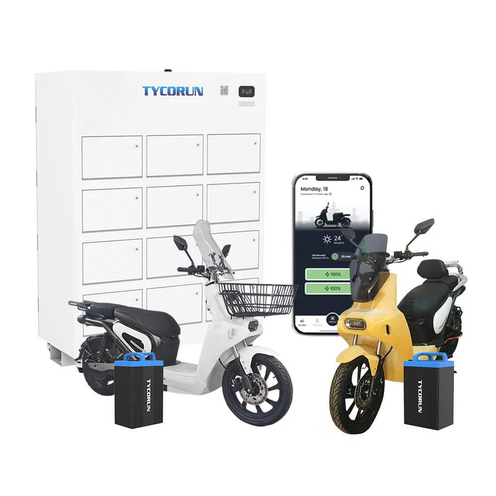 Tycorun Lithium Battery Swap System Station Charging Cabinet Battery Swap Cabinet
