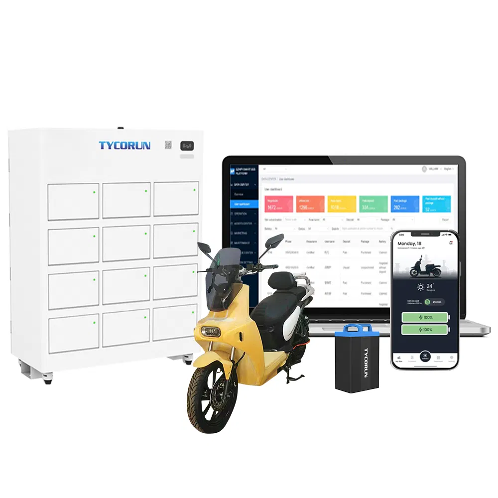 Tycorun Car Battery Swapping Cabinet Battery Charging Swap System Station