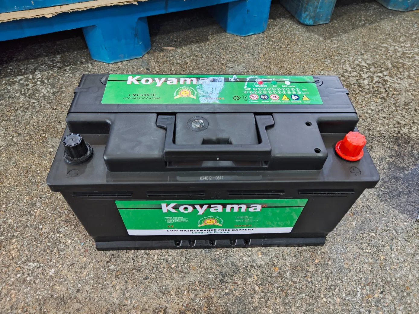 Koyama 12V 88ah SMF Automotive Car Battery for Starting Vehicle