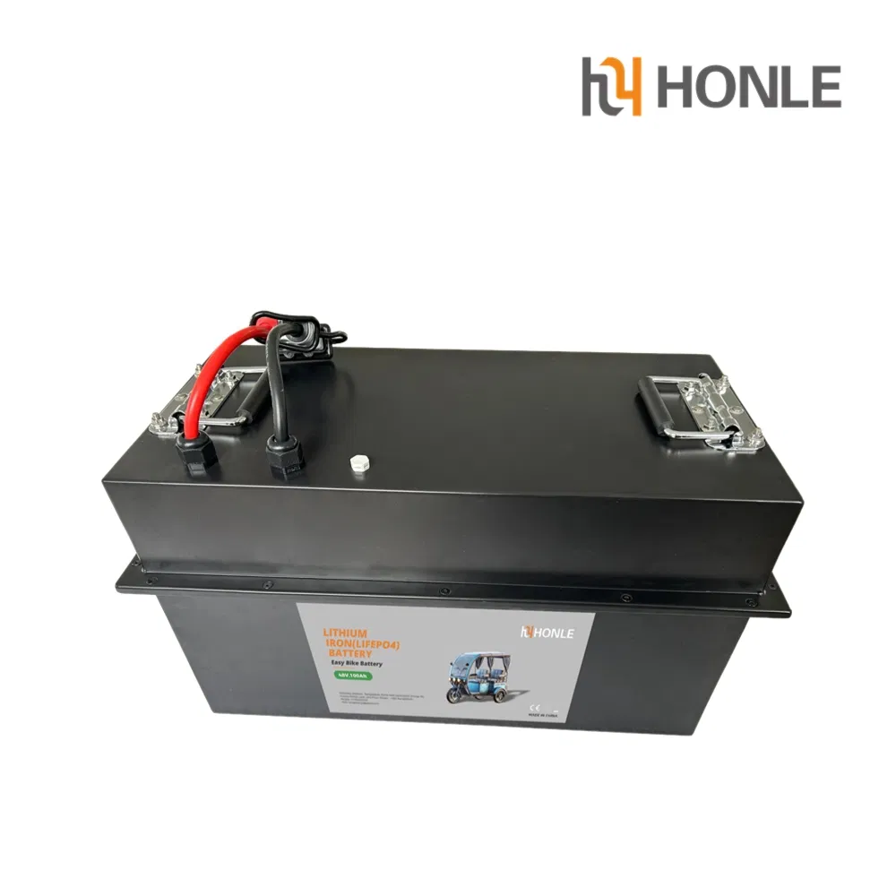 Auto Parts LiFePO4 Battery Electric Vehicle Battery High-Temperature Resistant Solar Power Station 48V/60V 100A Batteries for Low Speed Evs