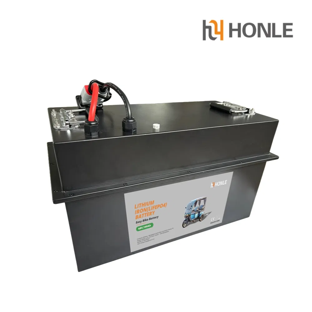 Auto Parts LiFePO4 Battery Electric Vehicle Battery High-Temperature Resistant Solar Power Station 48V/60V 100A Batteries for Low Speed Evs