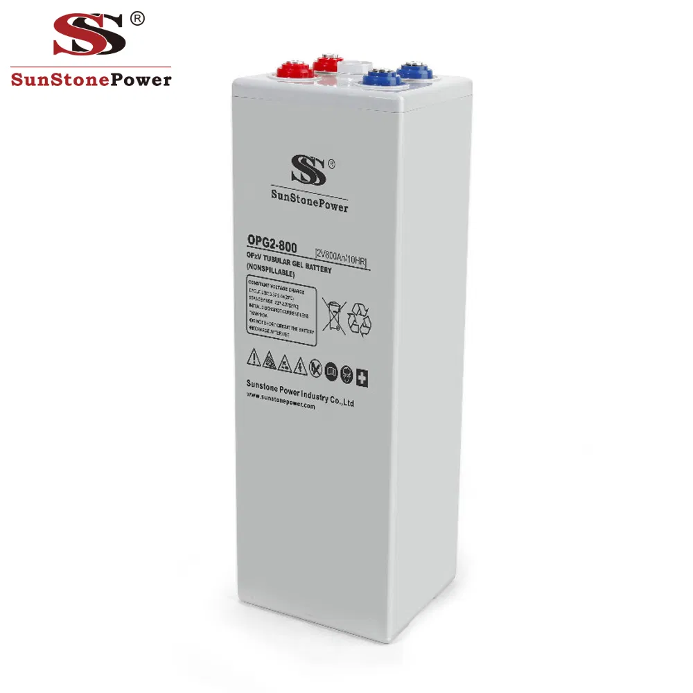 Deep Cycle 2V Tubular Gel Battery 2V 600ah Opzv Solar Storage Battery