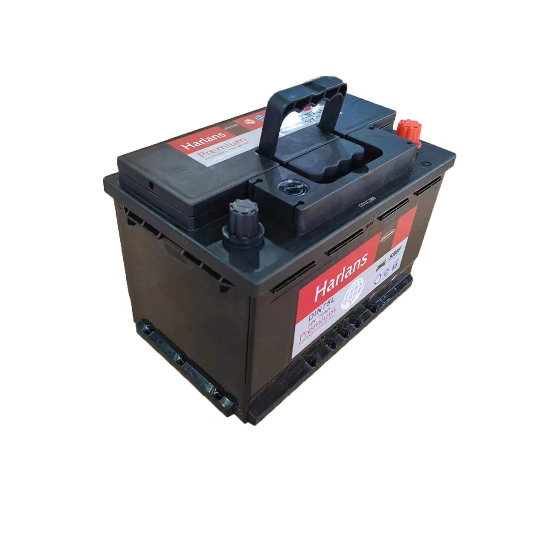 12V 70ah 75ah Automotive Mf Lead Acid Start Battery High CCA Starting Batteries DIN66/DIN72/DIN75/ 57412/57413