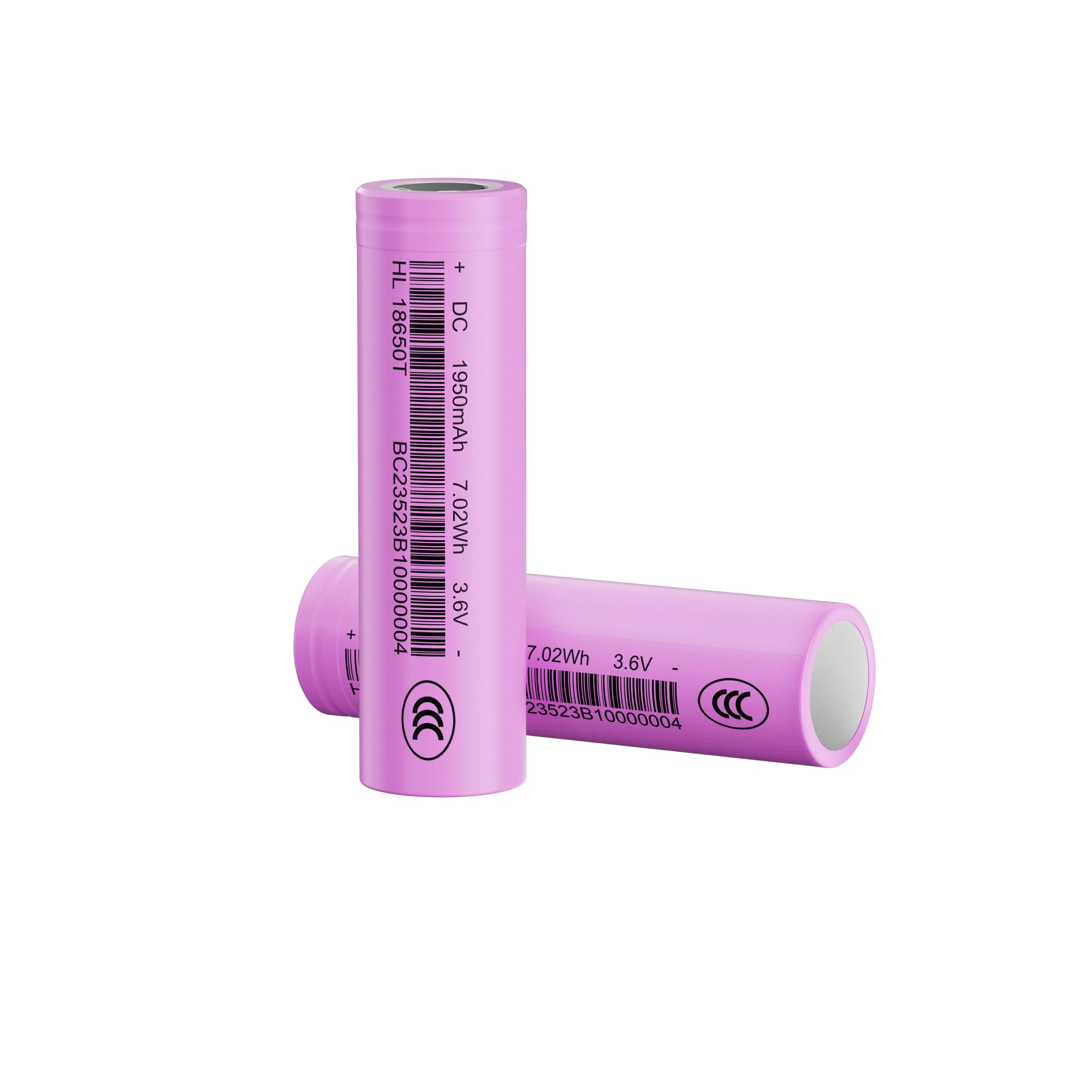 High Temperature Resistant 18650 Lithium Battery 2000mAh