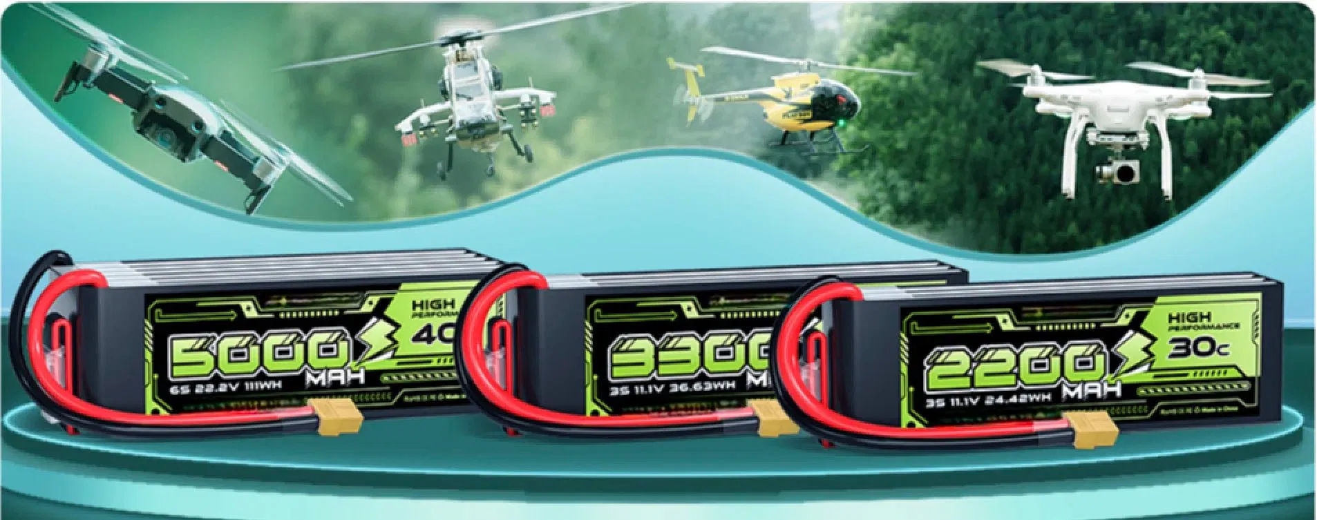 Drone Battery High Discharge Rate