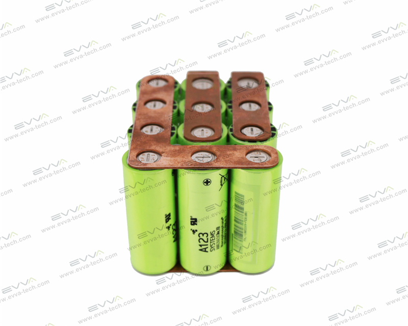 4s4p 13.2V 10ah Lithium Werks Battery Anr26650m1b Rechargeable Protected Battery Pack for Electric Motorcycle Engine