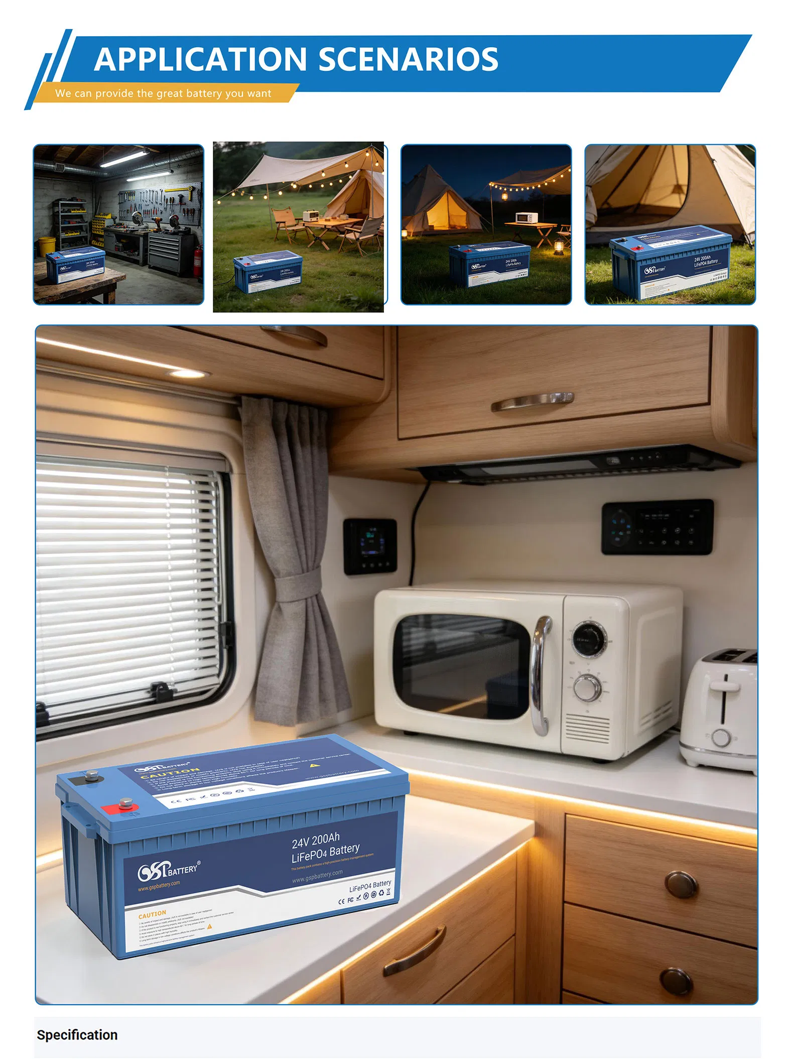 High Performance Battery