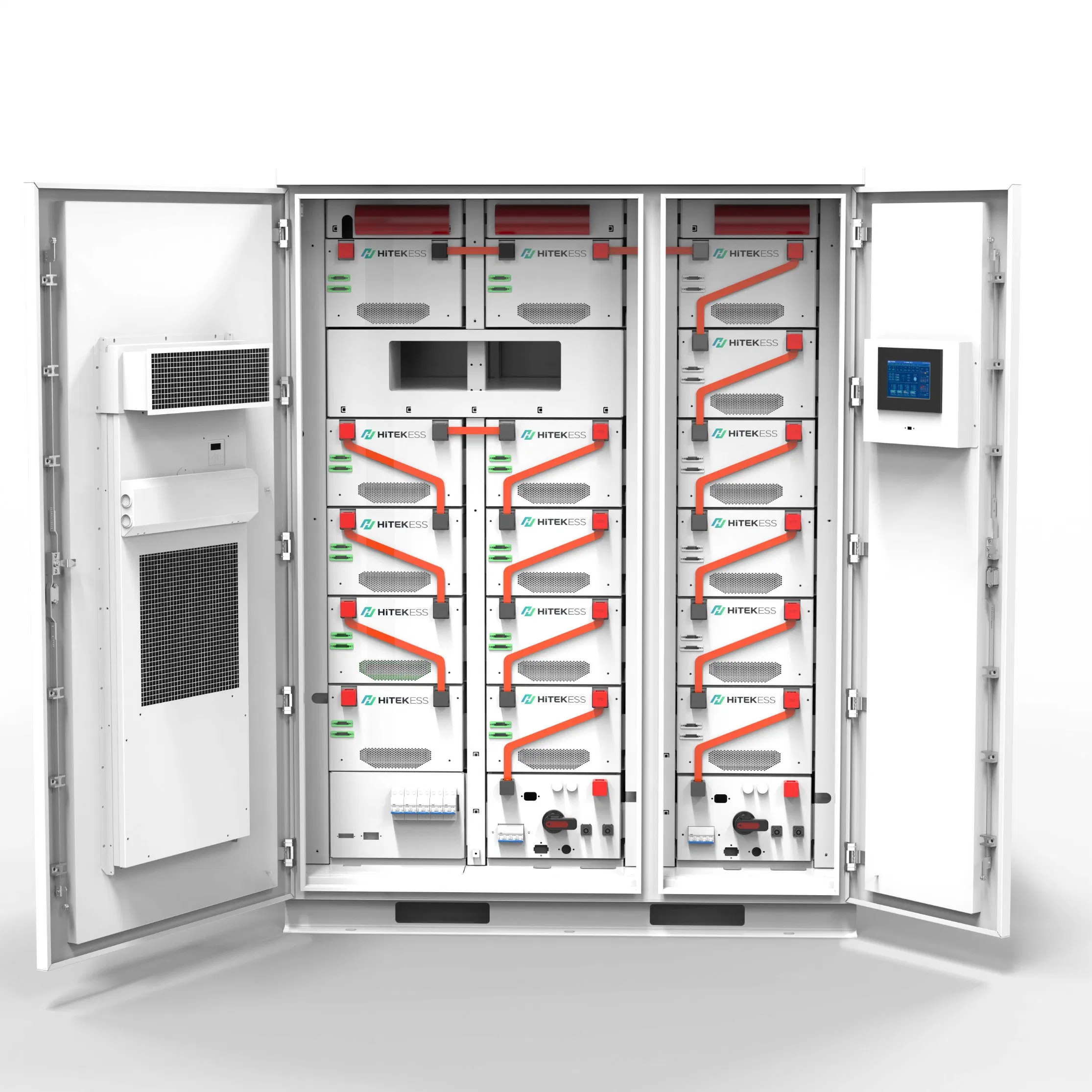 Customizable 200-300kwh Energy Storage Solutions Fast-Install Outdoor Battery Cabinets Renewable Energy Integration BMS off-Grid Power Storage System