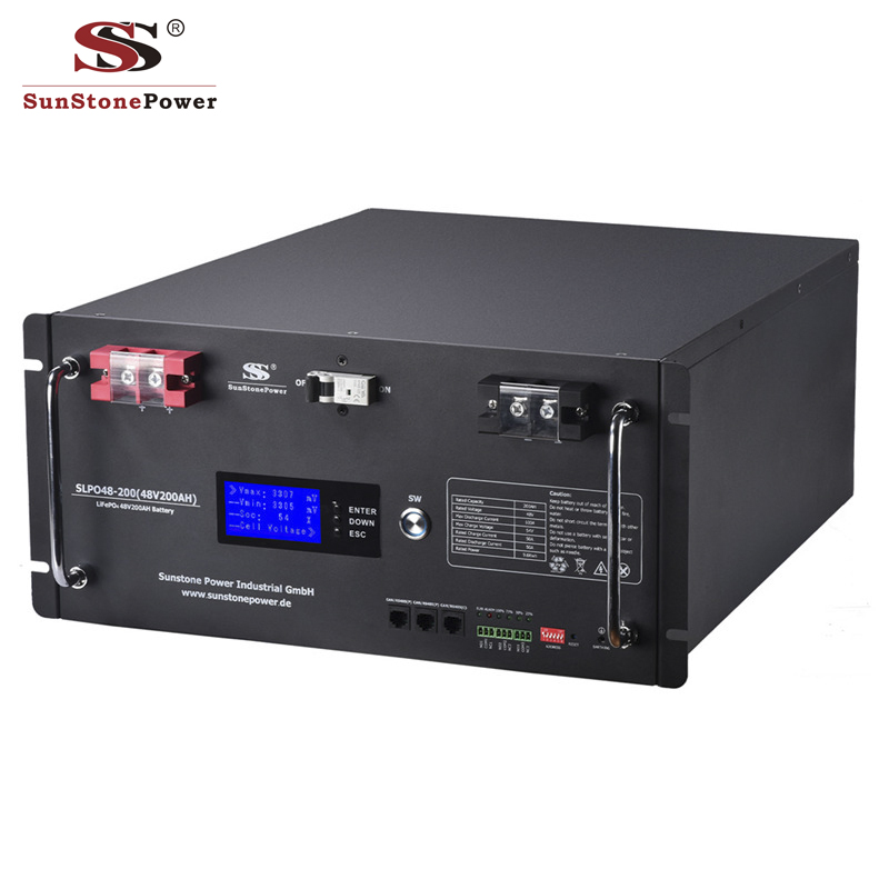 51.2V 48V200ah LiFePO4 Battery Fast Charging High-Temperature Resistant Lithium Ion Solar Battery