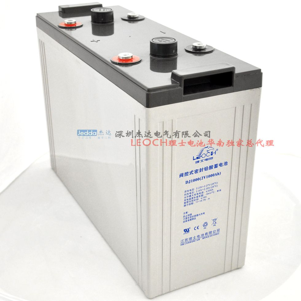 Efficient Leoch DJ1000 2V 1000ah Gel Battery for Industrial Power Backup