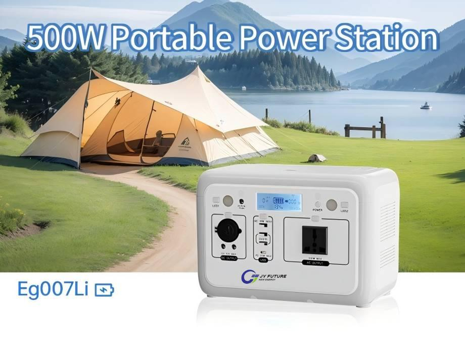 Outdoor 200W 300W 600W 1000W LiFePO4 Lithium Battery Camping Solar Generator Portable Power Station All in One 24V Power Generator
