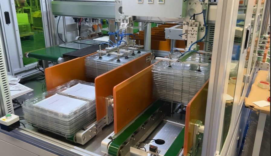 Automated Pouch Battery Module Pack Assembly Line From Huiyao Laser