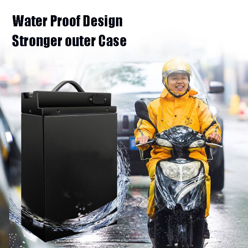 Electric Bicycle, Scooter, Motorcycle, Tricycle LiFePO4 Cell Power 72V 55ah Lithium Battery Packs