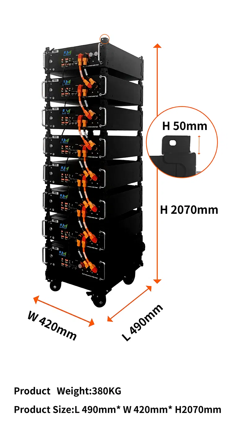 LiFePO4 Lithium Iron Phosphate Battery 100ah Rack Mounted 48V Home Energy Storage System OEM Pack Lithium Li Ion Battery
