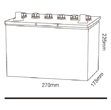 Tcs High Quality and High Reliability 55D26L (N50ZL) CCA550 60ah 12V Car Battery Car Start Batteries Automotive Acid Battery for Starting Bus