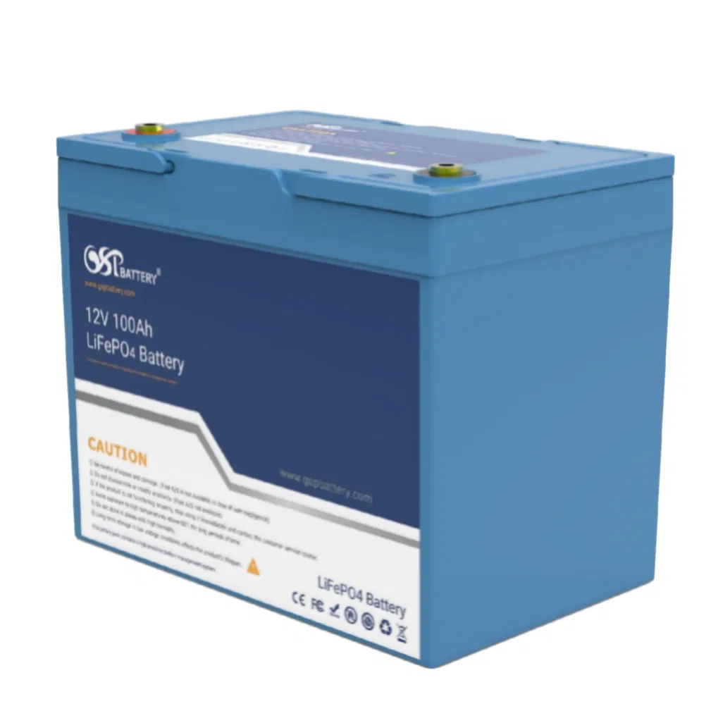 Popular Economical High-Temperature Resistant Recyclable LFP 12V100A LiFePO4 Lithium Ion Battery Materials for Fishing