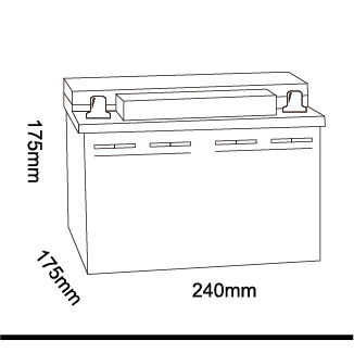 High Temperature Resistant 55046Mf Din European Vehicles/Car 440 Cca 40 Ah 12 Volt Lead Acid Battery
