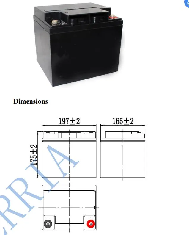 Battery Specification