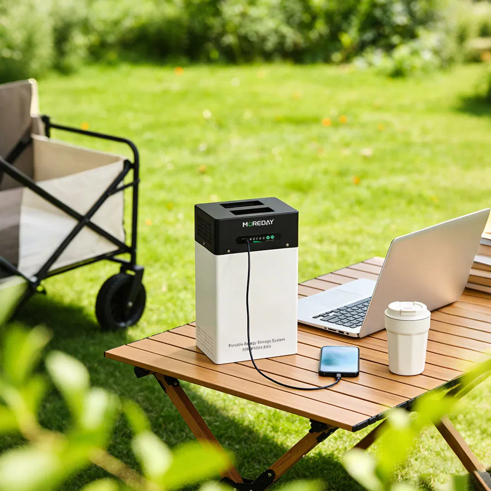 Portable Power Station 1kwh Compact Lithium Battery with Solar Charging