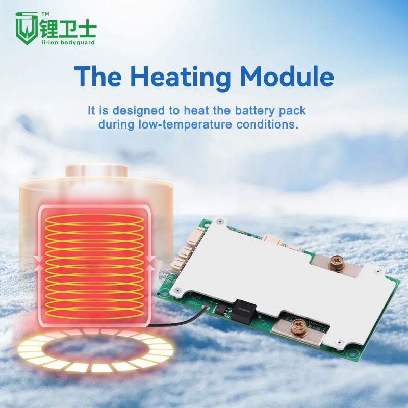 Smart BMS 3s 4s 50A 100A LiFePO4 RS485 Canbus Li-ion Bt Battery Management System BMS