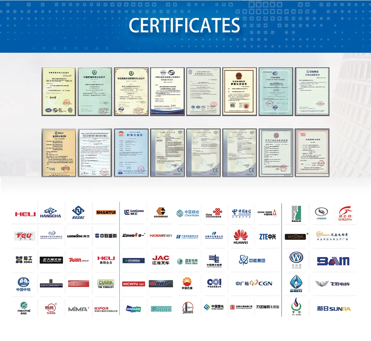 Product Certifications